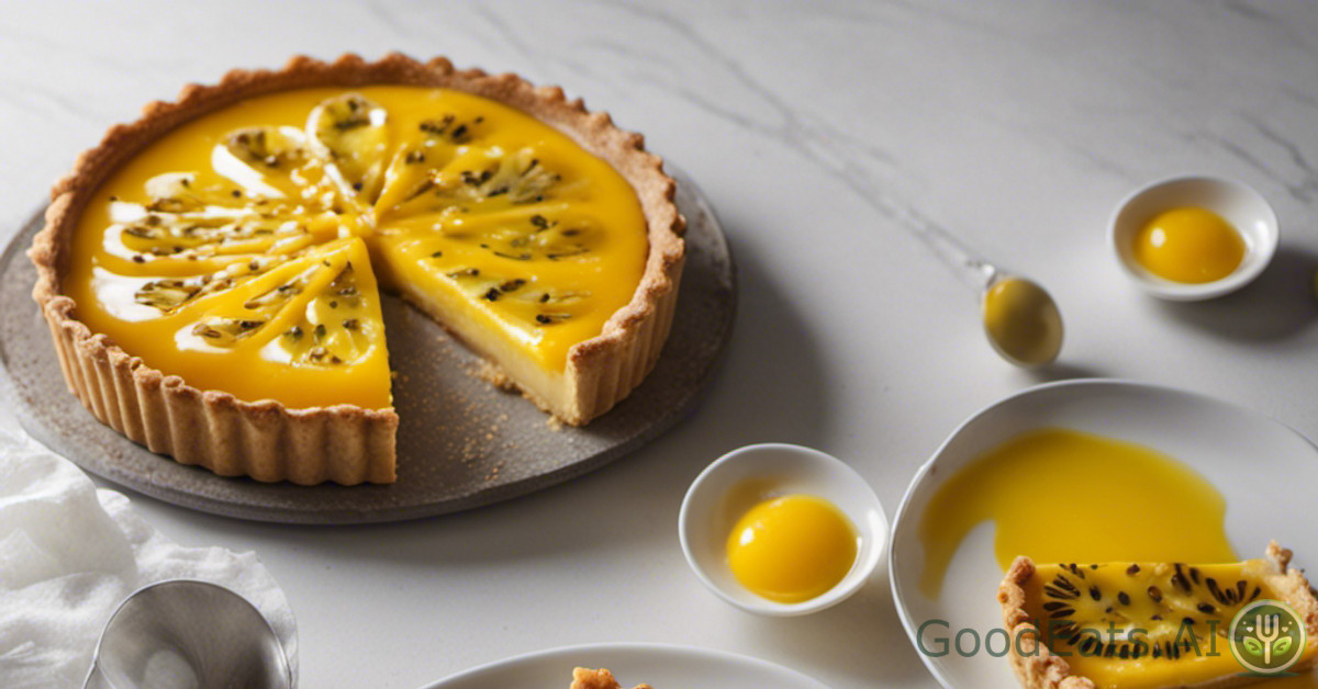 Passion Fruit Tart Recipe Goodeats Ai